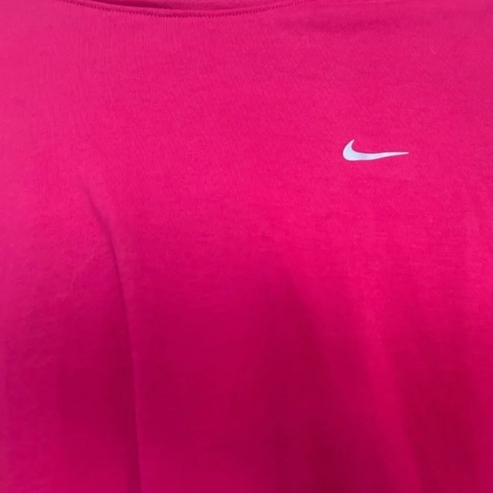 Nike Dri Fit Long Sleeve Pink Running Shirt Size Large (L)